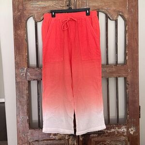 Young Fabulous & Broke Coral Ombre Pants